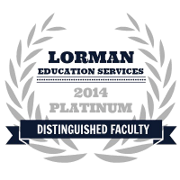 Lorman Distinguished Faculty Member